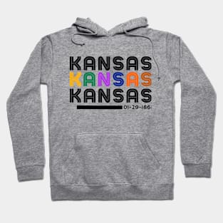 Kansas 1861 Hoodie